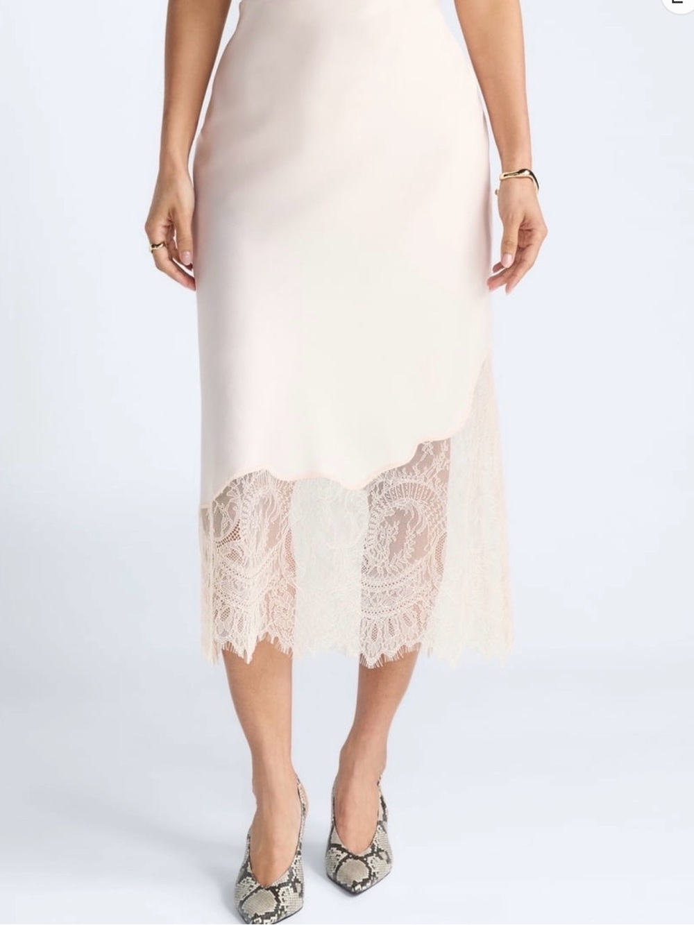 Devil Wears Prada Scoop Collection Maxi Lace Skirt